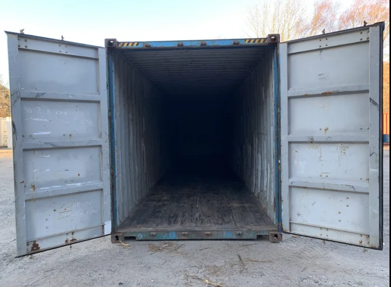 Buy a reliable 40ft High-Cube Used Shipping Container. It’s wind and watertight, structurally sound, and offers extra height for secure, affordable long-term storage.