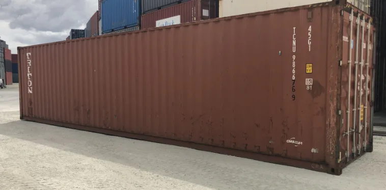40ft high-cube double-door container